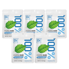 DC24 DAILY CARE peppermint gum pack for fresh breath on the go
