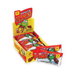 De La Rosa Ranita Croa frog-shaped milk chocolate with puffed rice, ideal for sharing