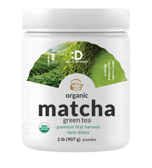 Deal Supplement Organic Matcha Powder tin front showing premium culinary grade quality