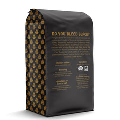 Death Wish Coffee Valhalla Java ground coffee in jar for rich cup.