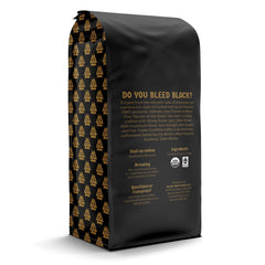 Death Wish Valhalla Odinforce brew cup releasing rich cocoa aroma