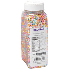 DecoPac Deluxe Easter Quins handheld container for quick decorating.