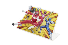 Power Rangers Red Ranger removable figure adds interactive ninja action to cake.