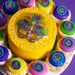 DecoPac Quins sprinkles enrich ice cream with color and sparkle.