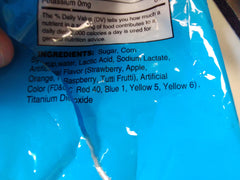Dee Best Bricks On Stix brick-shaped lollipops close-up showing vibrant colors