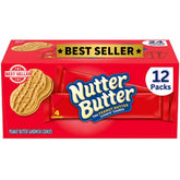 Deinum Nuter Butr 12-pack peanut butter sandwich cookies for on-the-go snacking.