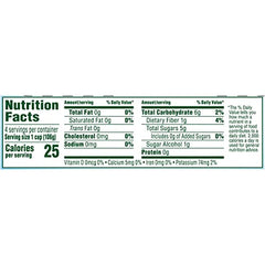 Del Monte peaches fruit cup front pack showing six 4-packs for easy meal prep