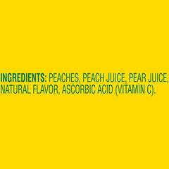 Peaches slices at peak ripeness in juice, ideal for fruit bowls.