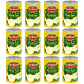 Del Monte sliced Bartlett pears in heavy syrup cans ready-to-eat snack