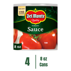 Del Monte Tomato Sauce pour into pan, creates flavorful bases in minutes.