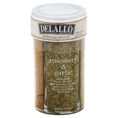 DeLallo Dipping Spice bottle for olive oil dipping and grilled meat rubs.