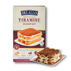 Delallo Tiramisu Kit: ladyfingers for quick homemade dessert.