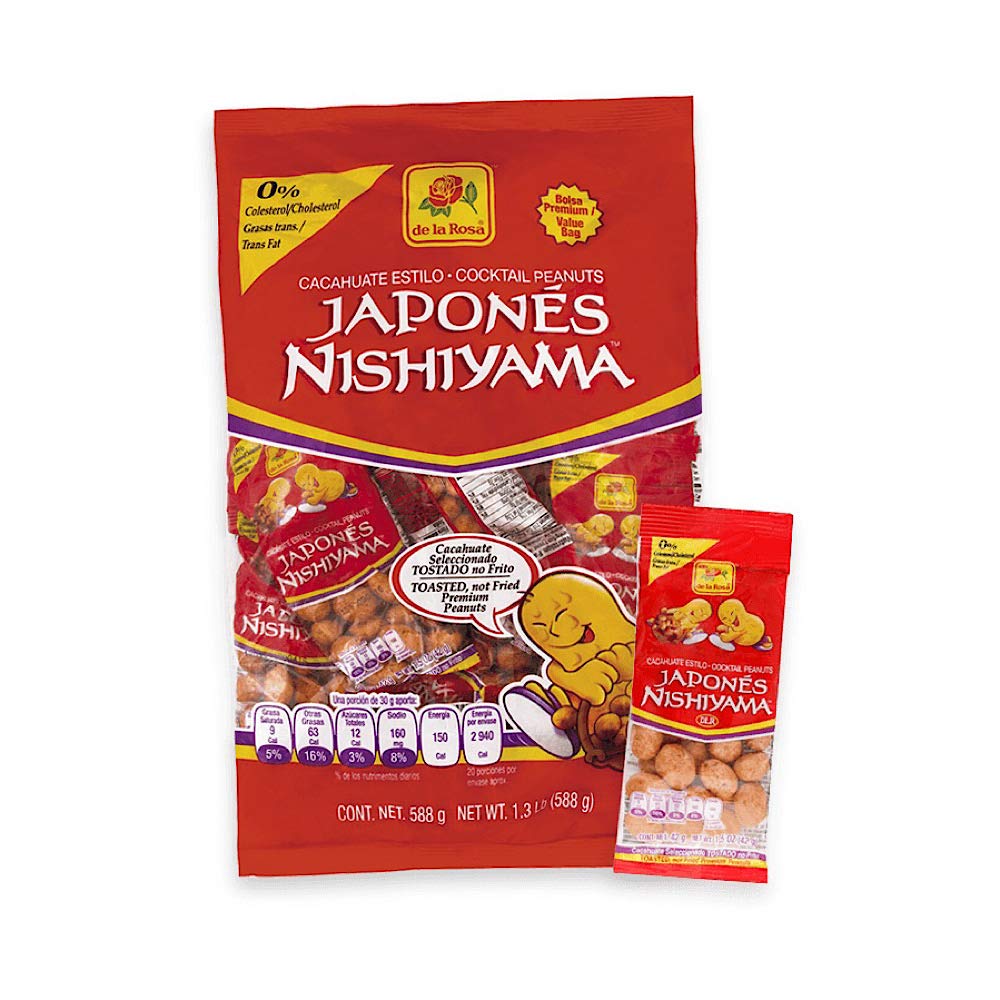 De La Rosa Japanese-style cocktail peanuts 14 pcs ready for party snacking