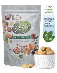 Delice almonds resealable bag demonstrates easy storage and flavor retention