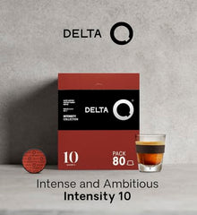Delta Q Qalidus roasted beans blend for balanced flavor