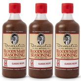 Demitri's Bloody Mary Classic seasoning bottle pack for easy brunch cocktails