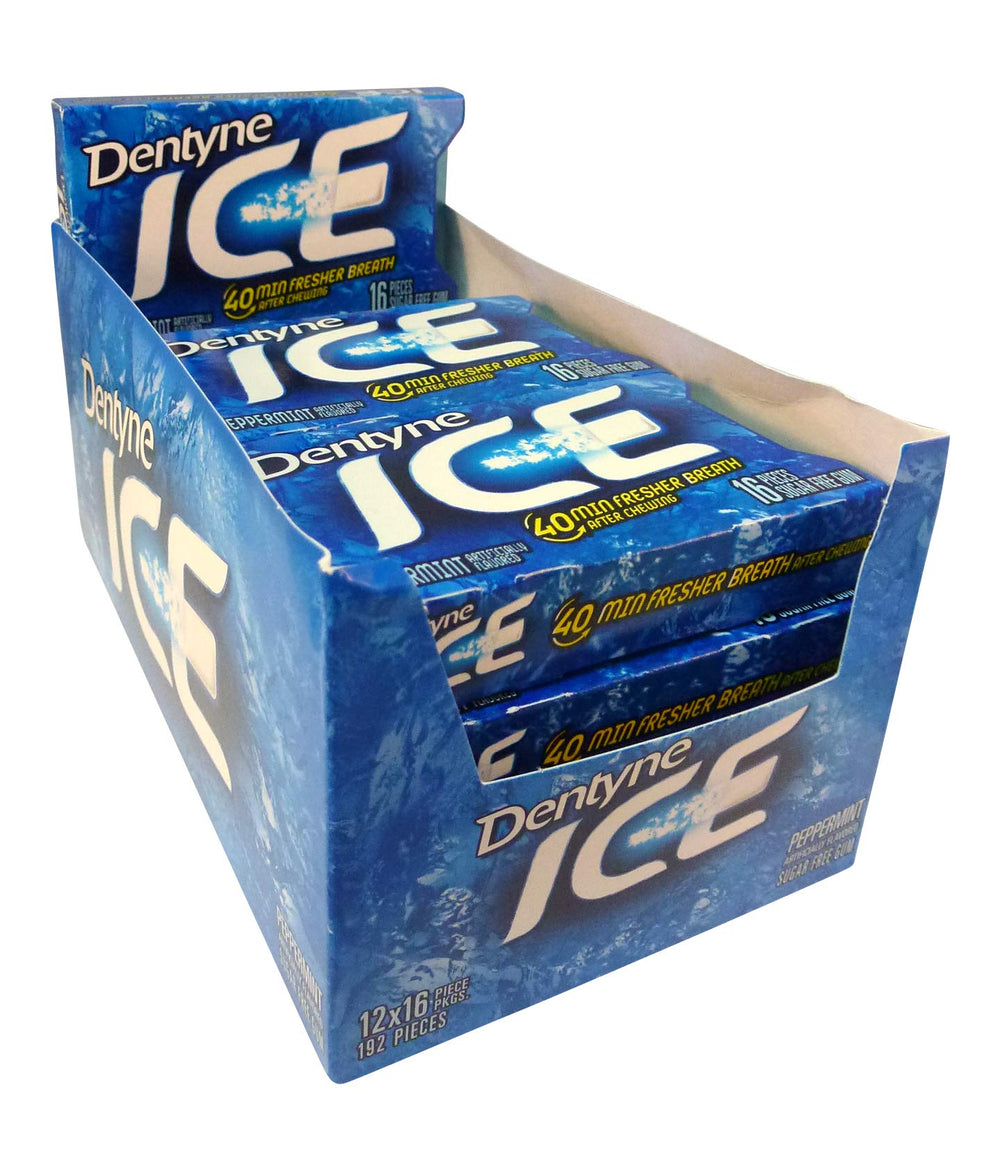 Dentyne Ice Peppermint gum club pack for long-lasting fresh breath