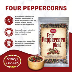 Denver Spice rainbow peppercorns display colorful grains for culinary flair