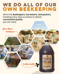 Desert Creek Honey pour with flip-top lid for drip-free serving