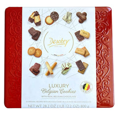 Desobry Labyrinth cookie in a decorative tin, ideal for gifting and entertaining.