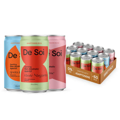 Desoi best sellers variety pack can for social occasions with zero alcohol