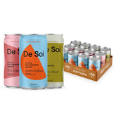 De Soi variety pack mocktails front view for elegant non-alcoholic entertaining
