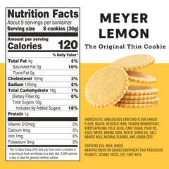 Dewey's Meyer Lemon zest sprinkle close-up highlighting tangy citrus notes