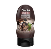Diablo chocolate dessert sauce jar adds sugar-free richness to desserts