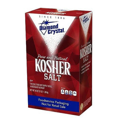 Diamond Crystal Kosher Salt crystal texture illustrates consistent granules for even seasoning.