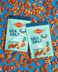 diamond of california sea salt pecans ideas for trail mix