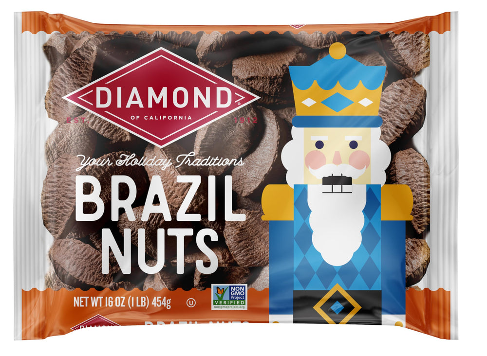 diamonds nuts in-shell brazil nuts offer a gluten-free, protein-rich snack.
