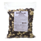 Dilettante Espresso Blend beans, chocolate-coated, ready for snacking and gifting