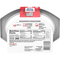 Dinty Moore beef stew microwave tray ready in 60 seconds.