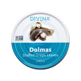 Divina Dolmas in a jar for quick, flavorful appetizers.