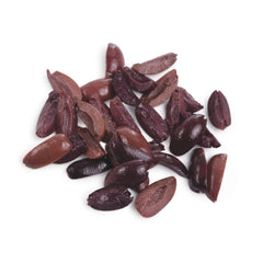 Divina Kalamata olives sliced on pasta for a Mediterranean twist.