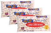 Dixie Lily Large Lima Beans front-pack ready for soups and sides