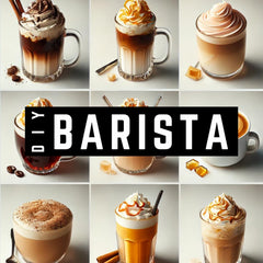 DIY Barista Brown Sugar Syrup drizzle suggests dessert toppings and breakfast ideas.