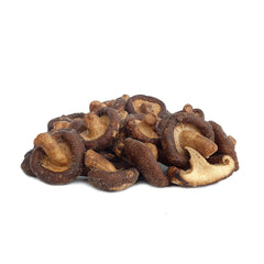 DJ&A Shiitake Crisps 2.3-ounce portion shot for convenient on-the-go bite