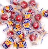 DM Sweets Tongue Torchers front view shows bold red cinnamon candy