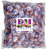 DM Sweets Sugar Free Peppermint Starlights bulk bag for sharing and on-the-go minty snacking.