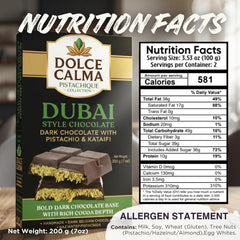 Dolce Calma chocolate bar with kataifi crisps delivering texture contrast