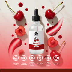 Dolce Flav baking cupcakes with cherry flavor for vibrant desserts.