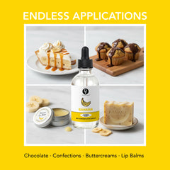 Dolce Flav banana extract flavoring in banana bread batter