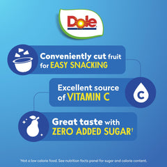Dole Fruit Bowls 4oz cups—grab-and-go fruit for any time.