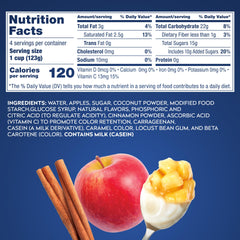 Dole Apples & Creme Layers vanilla creme with real apples for a creamy treat