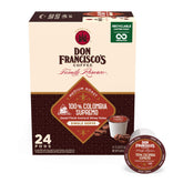 Don Francisco's Colombia Supremo pods deliver a rich aroma for daily brews