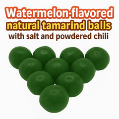 Don Turinos Watermelon Tamarindo Dots: refreshing bite perfect for summer gatherings.