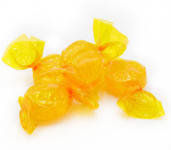 Donty-Tonty butterscotch discs golden color with long-lasting flavor profile