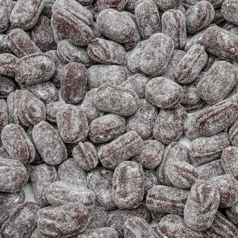 Donty-Tonty Claeys licorice 14oz packaging with resealable bag for easy storage.