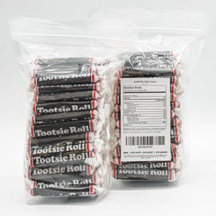 Donty-Tonty Juniors long taffy candy shown in a clear bag preserves visibility and freshness.